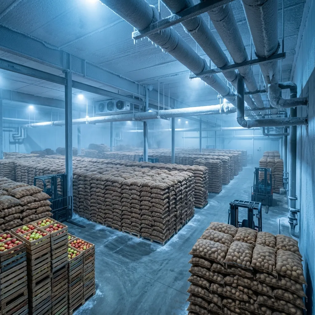 Smart Cold Storage Warehouse